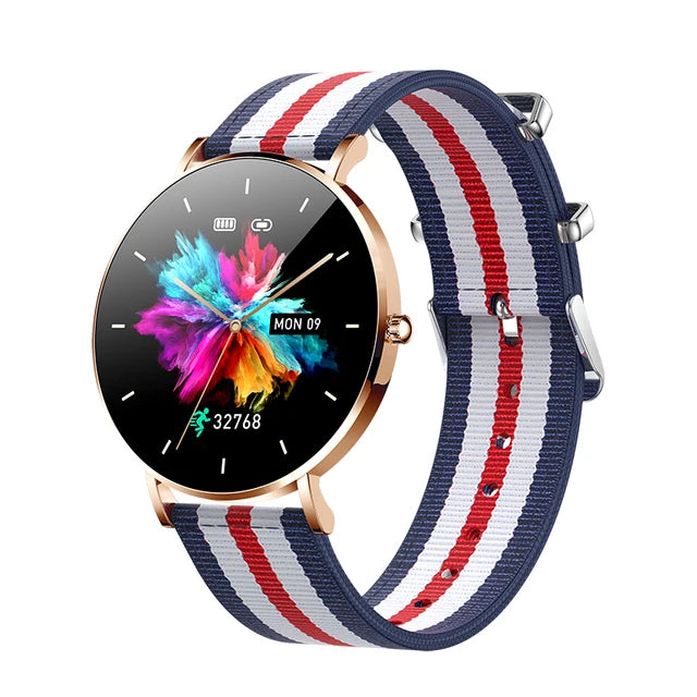 ⌚ GlowTime EliteView – LIGE Ultra-Thin AMOLED Smartwatch