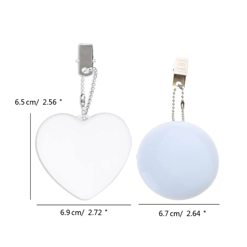 💖 GlowLite HeartBeam – Motion-Activated LED Purse Light