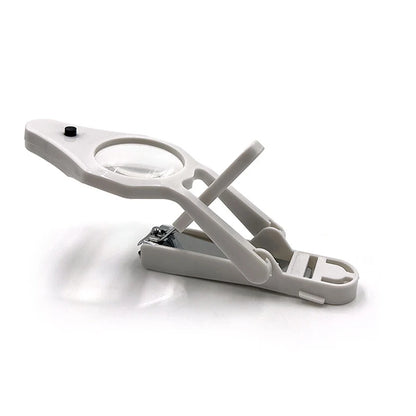✨ GlowCare PrecisionClip – LED Nail Clipper with Magnifying Glass