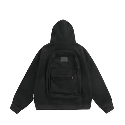 🎒 GlowPack – Hoodie with Built-in Backpack