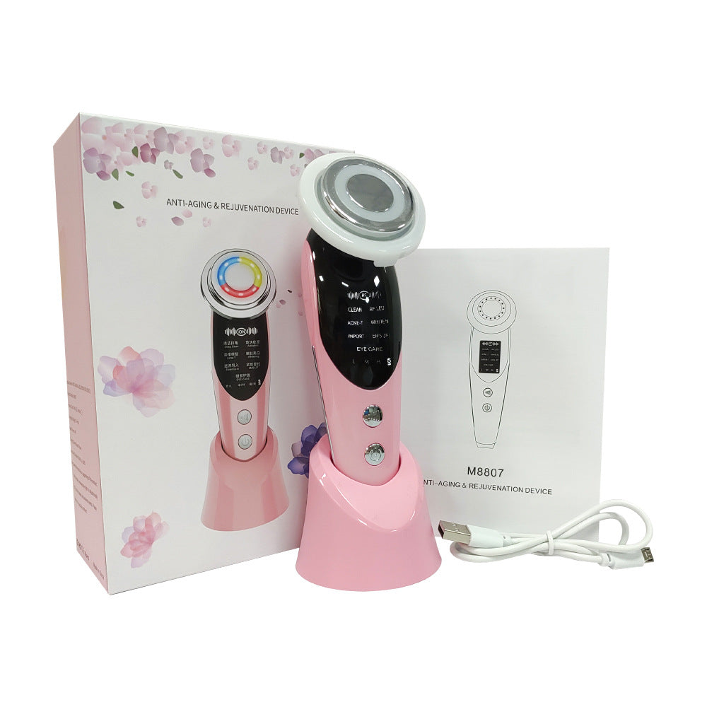 ✨ GlowLift Radiance7 – 7-in-1 RF, EMS & LED Face Lifting Device