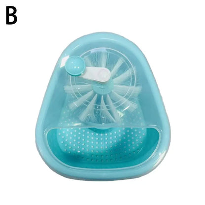 🍇 GlowKitchen SpinFresh – 720° Manual Fruit Cleaner & Serving Bowl