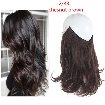 💇‍♀️ GlowStrand HaloLift – Invisible Wire Hair Extension