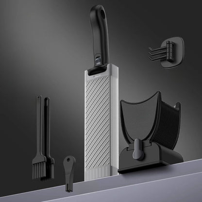 🔪 GlowKitchen SlicePro17 – Precision Meat Slicer & Cleaver Knife Set