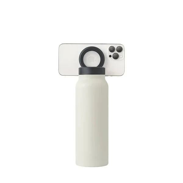 💧📱 GlowHydrate MagnetiSip –Insulated Water Bottle with 360° Magnetic Phone Mount