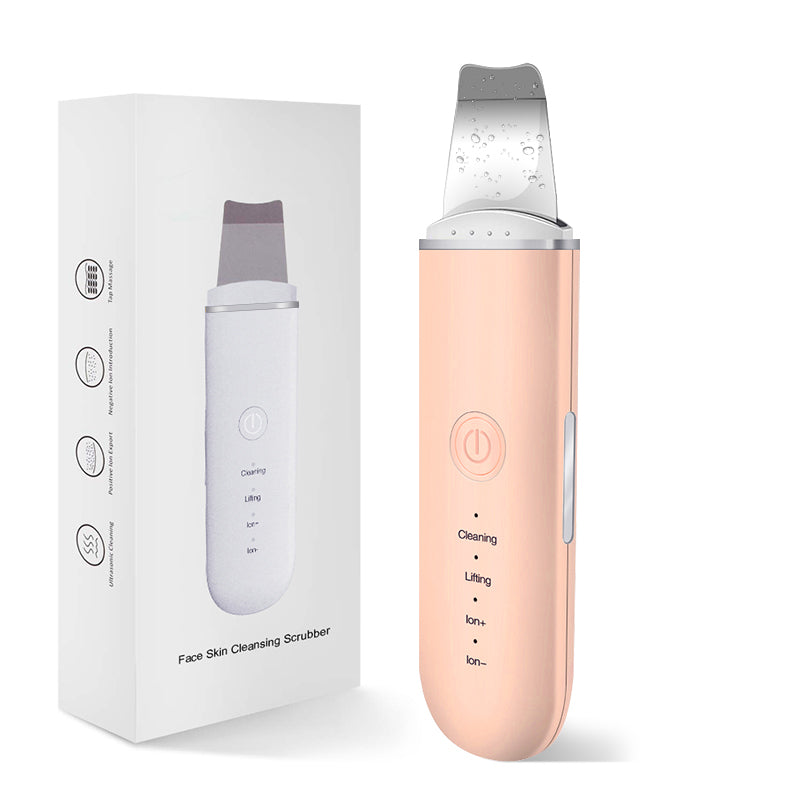 ✨ GlowLift SonicScrub – Ultrasonic Facial Skin Scrubber & Serum Infuser