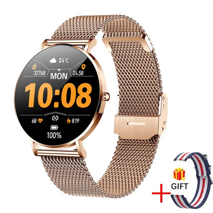 ⌚ GlowTime EliteView – LIGE Ultra-Thin AMOLED Smartwatch
