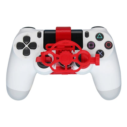 🕹 GlowPlay DriftGrip Mini – Compact Racing Wheel Add-On for PS4 Controllers