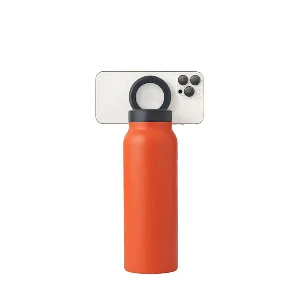 💧📱 GlowHydrate MagnetiSip –Insulated Water Bottle with 360° Magnetic Phone Mount