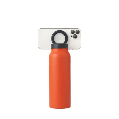 💧📱 GlowHydrate MagnetiSip –Insulated Water Bottle with 360° Magnetic Phone Mount