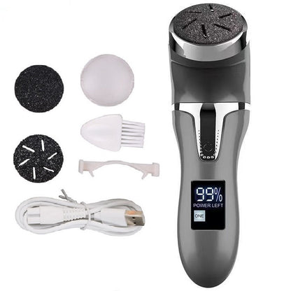 🦶 GlowCare SmoothPro – Rechargeable Electronic Foot File & Callus Remover