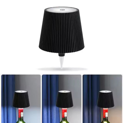 💡 GlowHome AuraBottle – Dimmable LED Bottle Lamp with Rechargeable Battery
