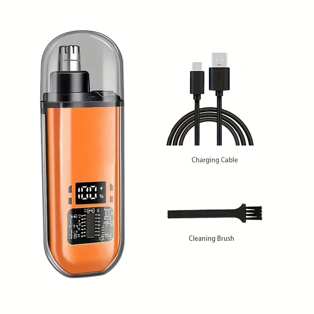 ✨ GlowTrim – Mini USB Nose & Ear Trimmer