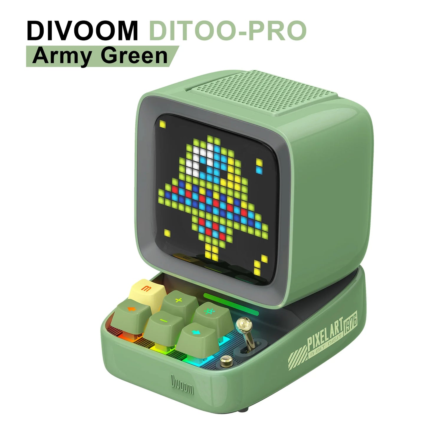 🎵GlowPixel – Retro Pixel Art Bluetooth Speaker