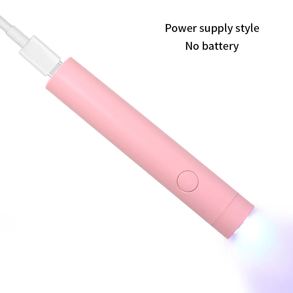 💅 GlowNail FlashCure – Rechargeable Quick-Dry UV Gel Nail Lamp