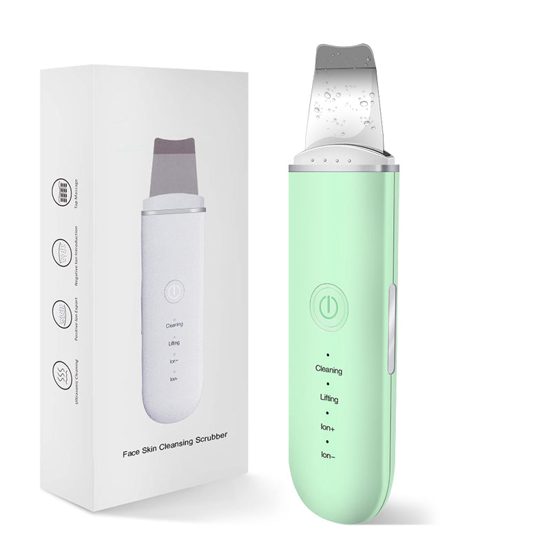 ✨ GlowLift SonicScrub – Ultrasonic Facial Skin Scrubber & Serum Infuser