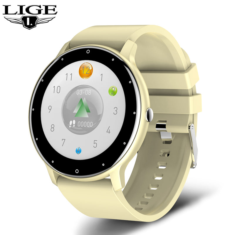 ⌚ GlowTech LifeSync Smartwatch – Ultra-Thin Touchscreen Fitness & Lifestyle Companion