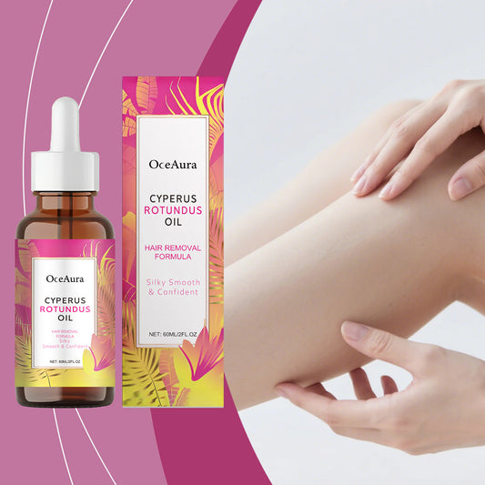 OceAura Hair Removal Care Essential Oil Gentle Skin Care Cleansing Hair Removal Moisturizing Daily Care Essential Oil