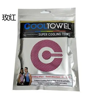 Ice Cold Enduring Running Jogging Gym Chilly Pad Instant Cooling Outdoor Sports Towel
