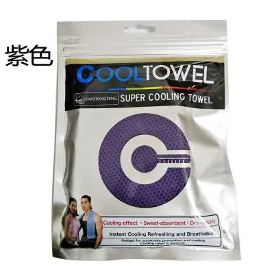 Ice Cold Enduring Running Jogging Gym Chilly Pad Instant Cooling Outdoor Sports Towel