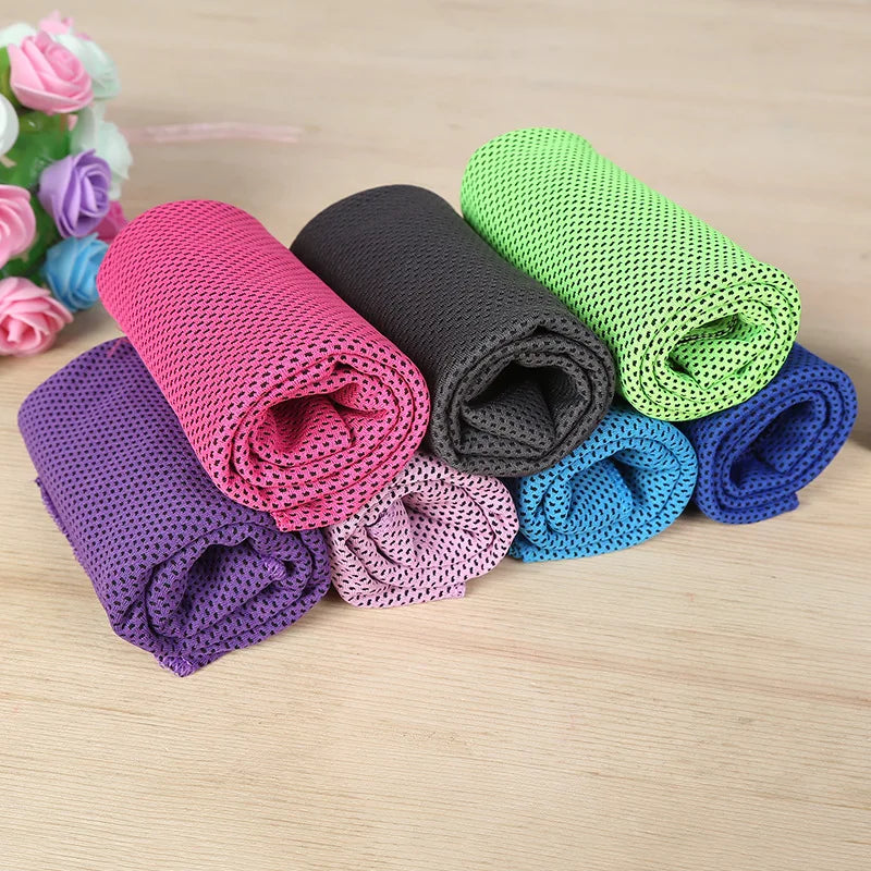 Ice Cold Enduring Running Jogging Gym Chilly Pad Instant Cooling Outdoor Sports Towel