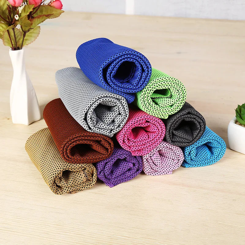 Ice Cold Enduring Running Jogging Gym Chilly Pad Instant Cooling Outdoor Sports Towel