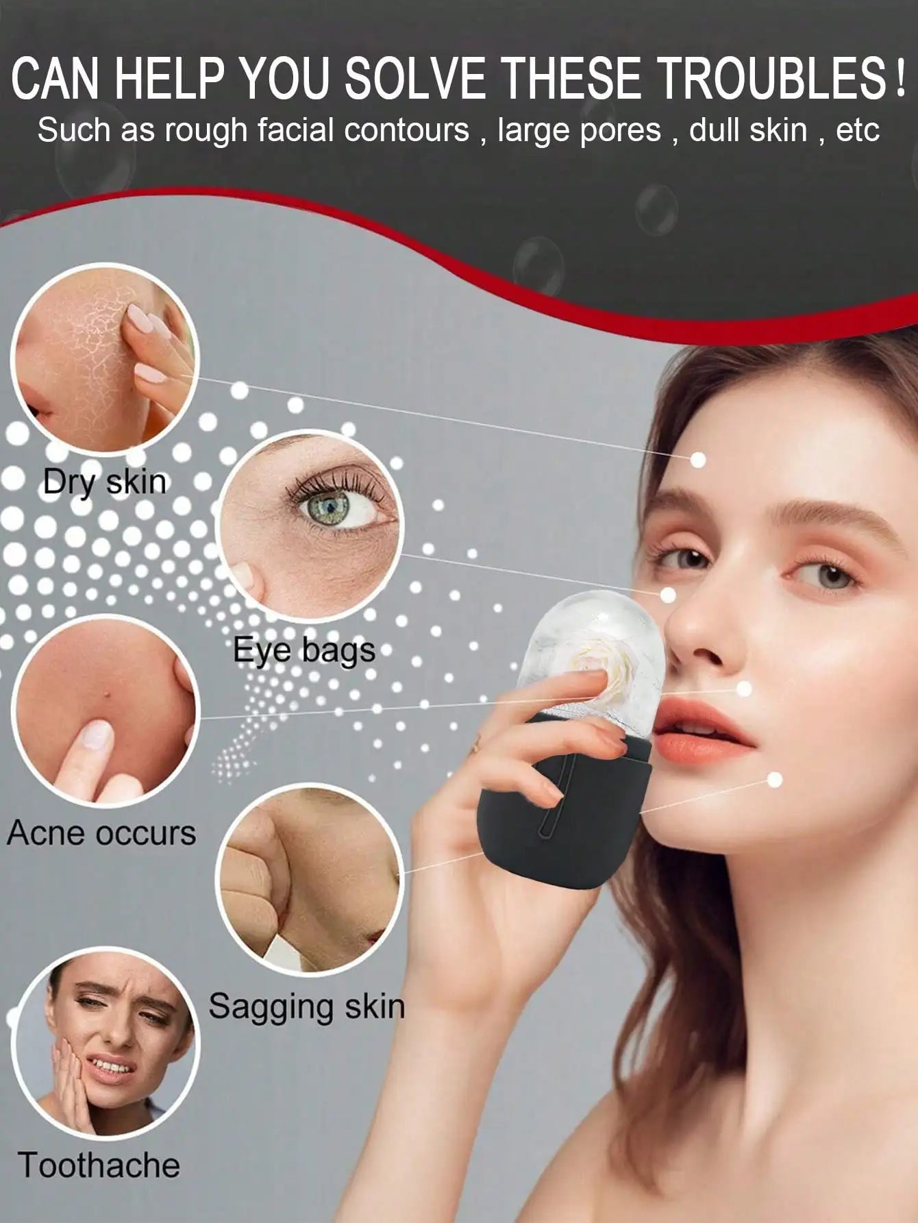 GlowIce – 3-in-1 Facial Sculpting & Ice Therapy Set