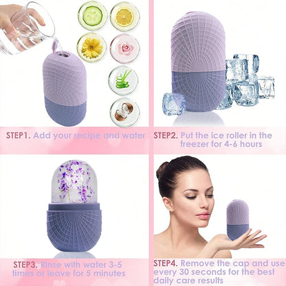 GlowIce – 3-in-1 Facial Sculpting & Ice Therapy Set