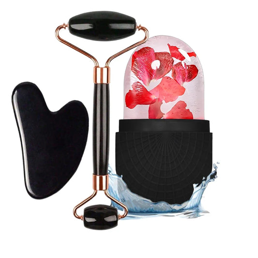 GlowIce – 3-in-1 Facial Sculpting & Ice Therapy Set